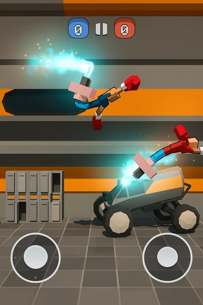 A screenshot of a game called Puppet Fighter 2 Player.